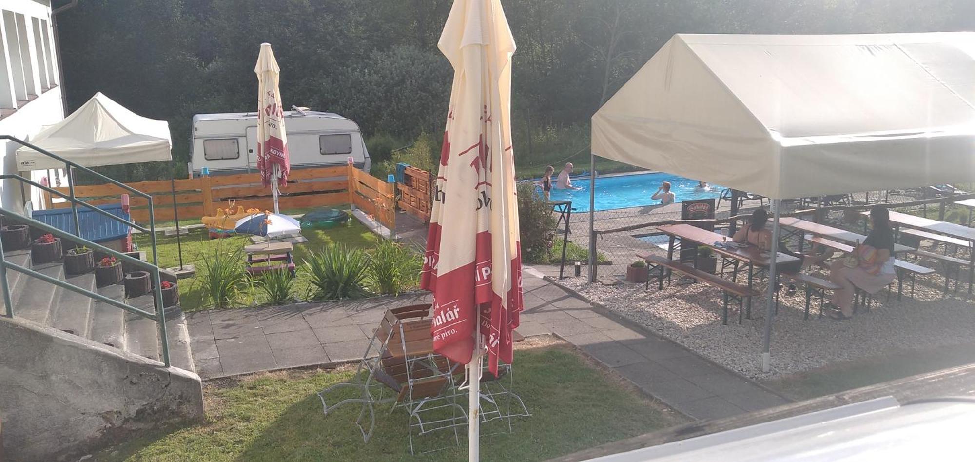 Retro Kemp Pod Boubinem Horní Vltavice Eksteriør billede